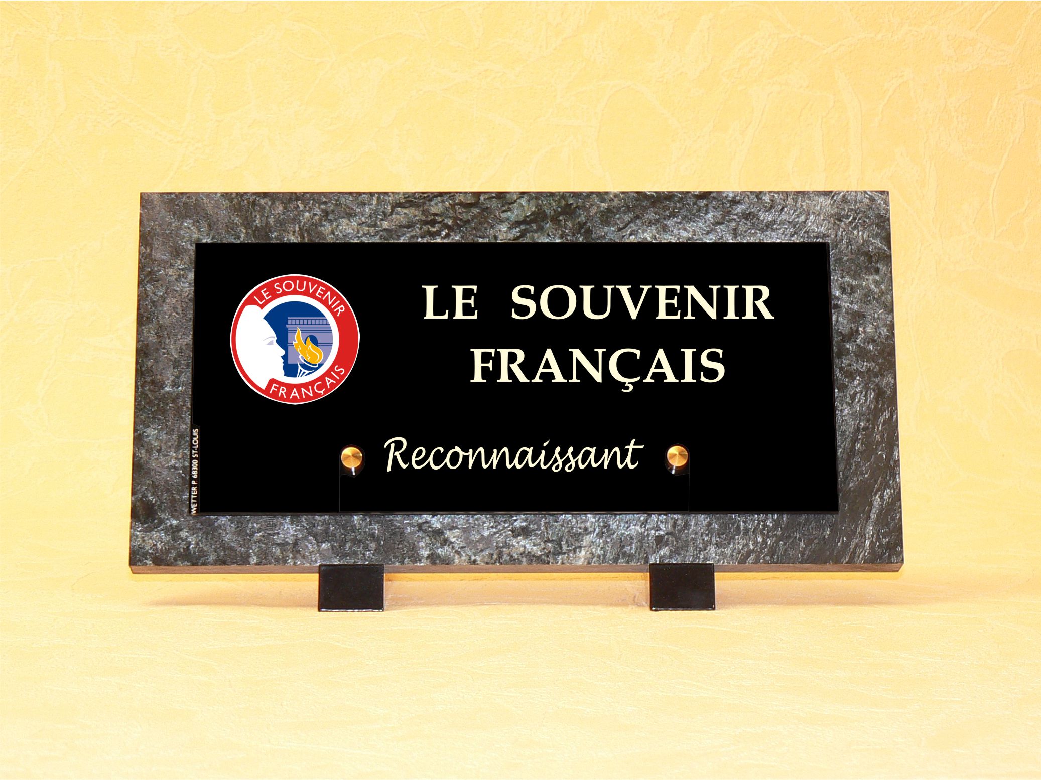 LE SOUVENIR FRANCAIS Sérigraphie Wetter SaintLouis